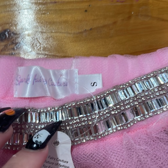 Sparkl Fairy Couture pink gem tutu size S - Picture 7 of 7